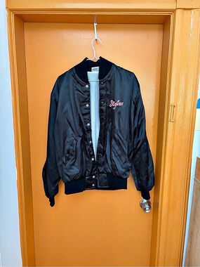 Vintage Birdie Varsity Jacket in Black Size M Like New